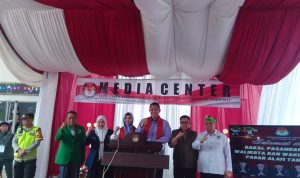 Dihari Ke-2 Pendaftran KPU Kota Pagar Alam Rersmi Menerima Pendaftaran Paslon Walikota dan Wakil Walikota Ludi - Berta