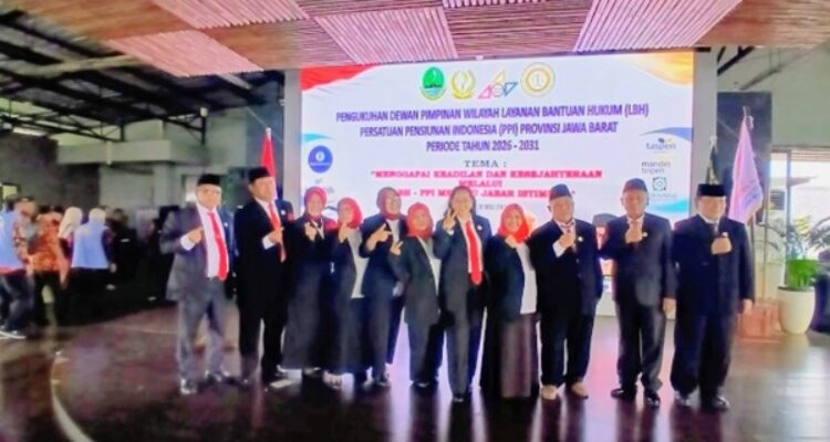 Pengukuhan LBH PPI Provinsi Jabar