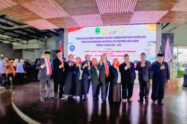 Pengukuhan LBH PPI Provinsi Jabar
