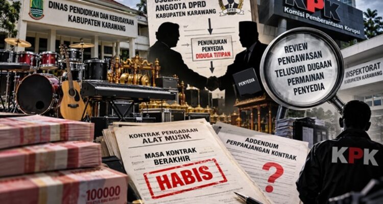 Ilustrasi Pengadaan Alat Musil pada Bidang Kebudayaan Dikbud Karawang